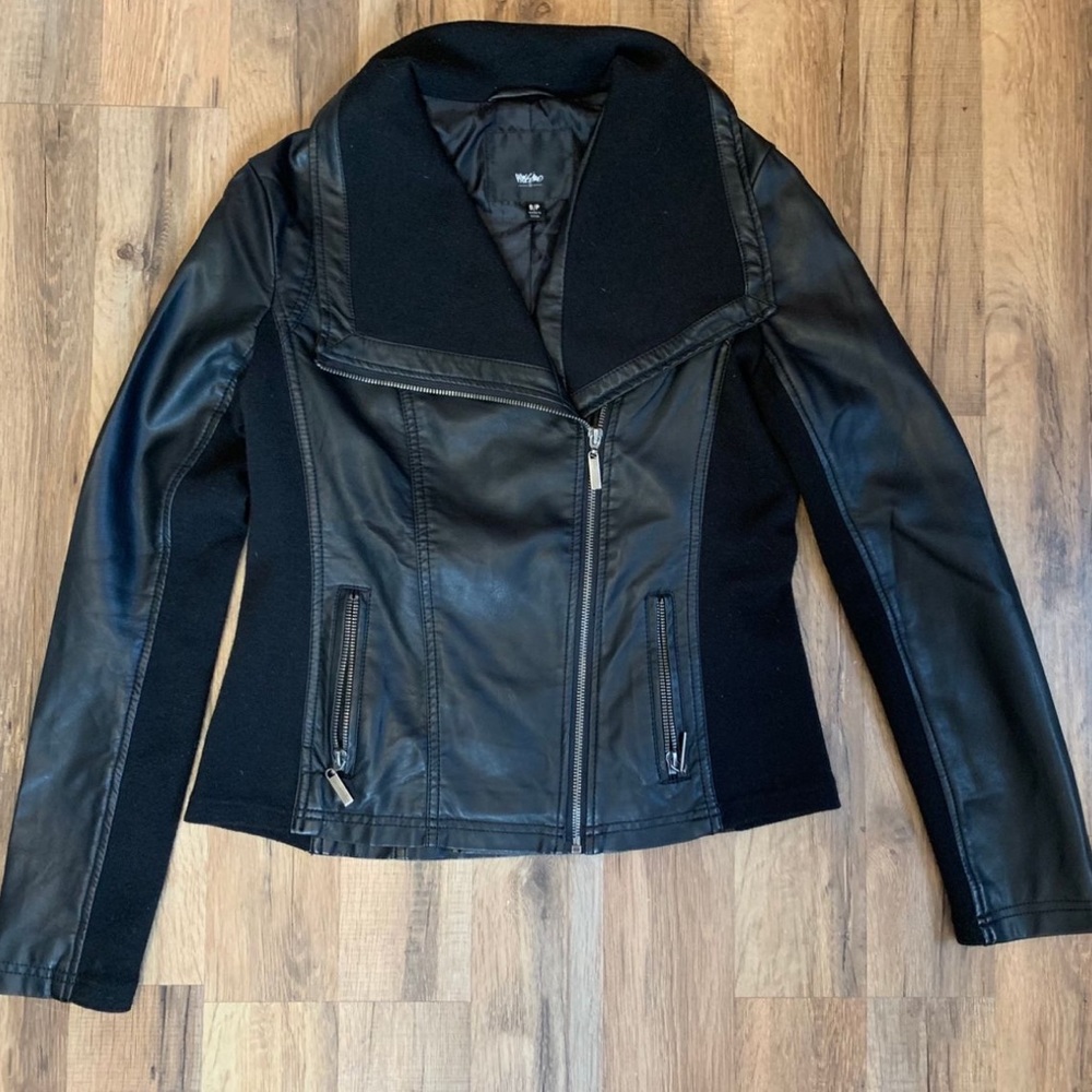 Faux Leather Jacket